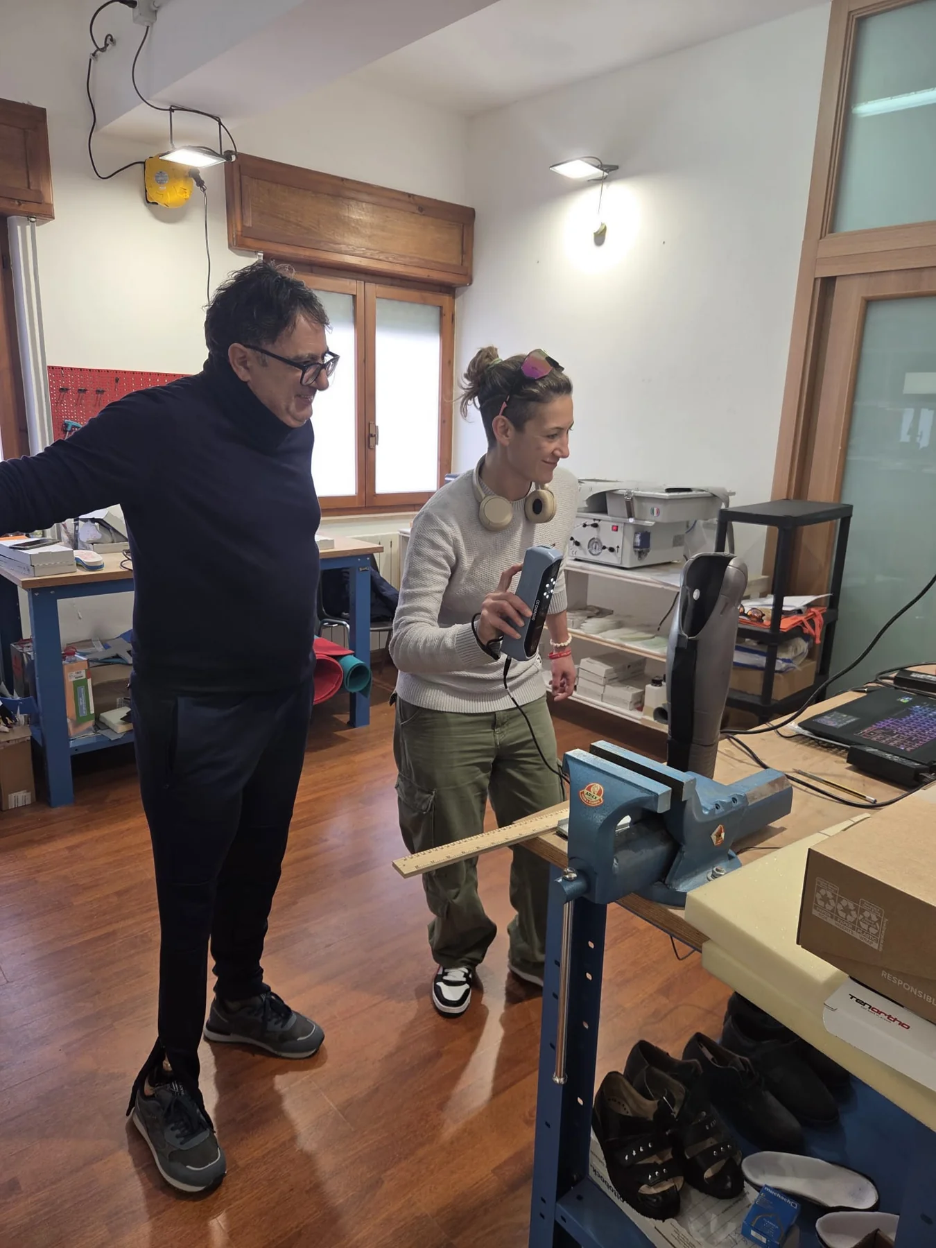 Scanner supply and training.